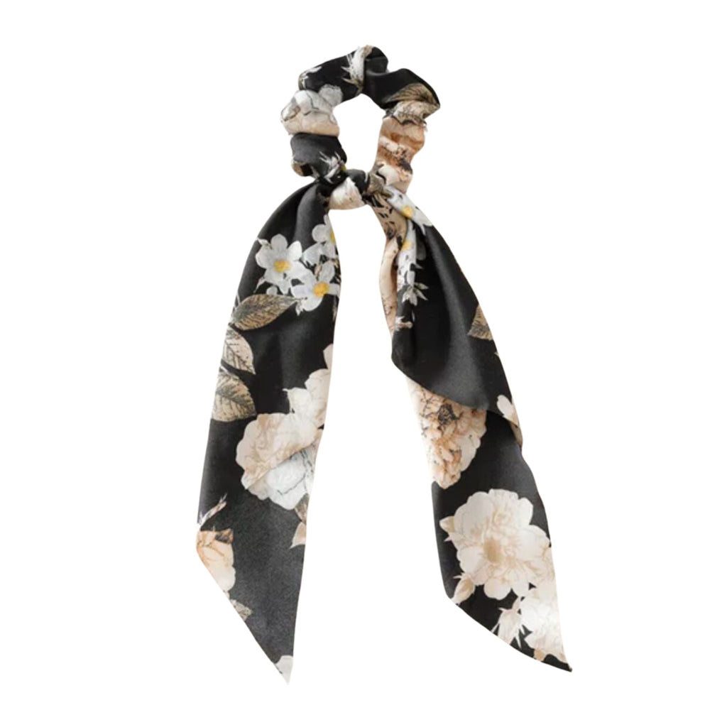 Silky Scarf Pony Holder (13 Color Options) | Scrunchie Hair Accessories